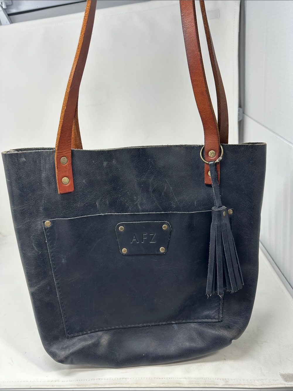 Portland Leather tote